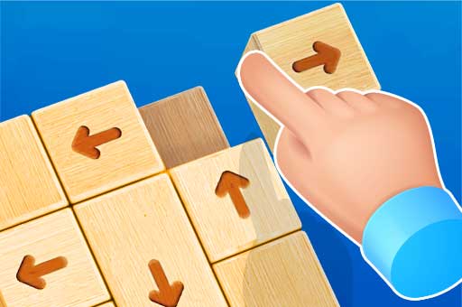 Wood Cube Puzzle Game Online