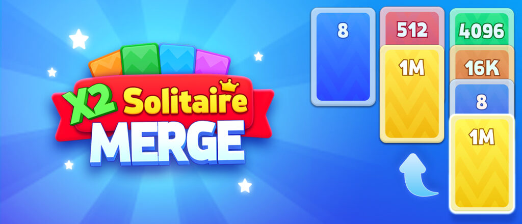 X2 SOLITAIRE MERGE: 2048 CARDS